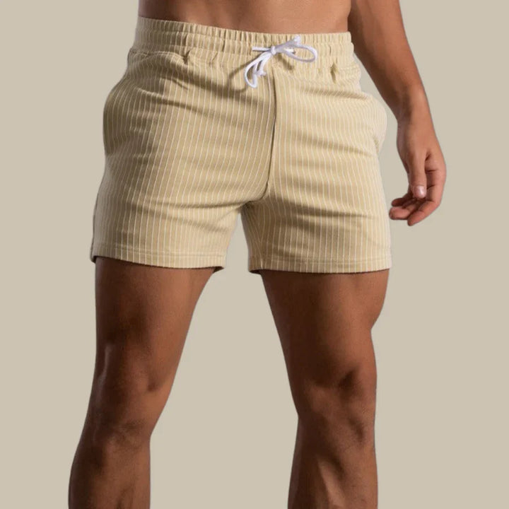 Superstretch-Fitnessshorts für Herren
