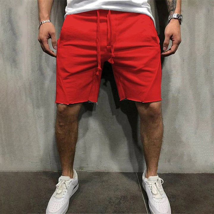 Herren Sommer-Shorts mit verstellbaren Kordeln und Seitentaschen