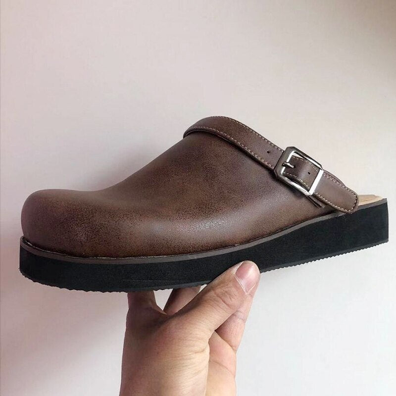 Herren Sommer Clogs aus veganem Leder