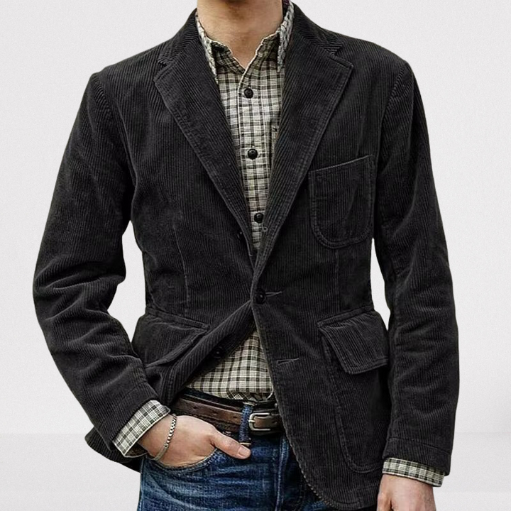 Roan Cordjacke – Stylische Übergangsjacke für Herren