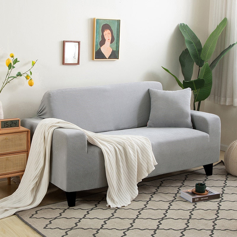 Regelbarer Sofaüberwurf mit Textur