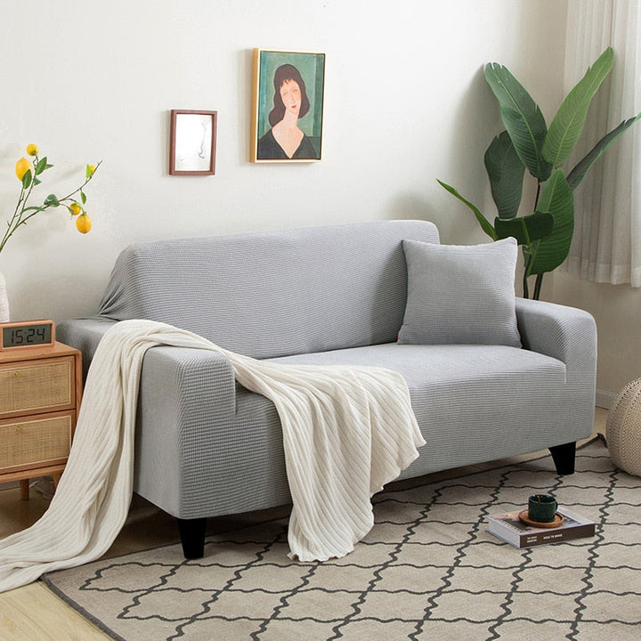 Regelbarer Sofaüberwurf mit Textur