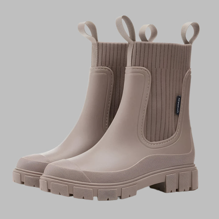 Wasserabweisende Chelsea-Stiefel für Damen