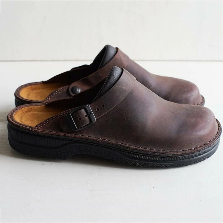 Herren Sommer Clogs aus veganem Leder