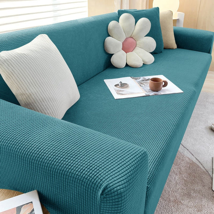 Regelbarer Sofaüberwurf mit Textur