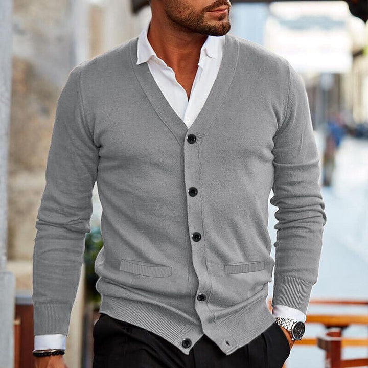 Herren Strickjacke  Klassischer Stil und hoher Tragekomfort