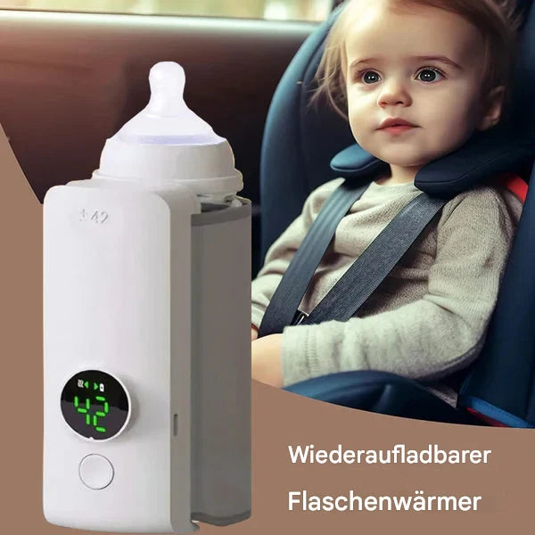 Wiederaufladbarer tragbarer Babyflaschenwärmer