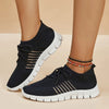 Damen Sneakers mit Schnürung und weißen Sohlen