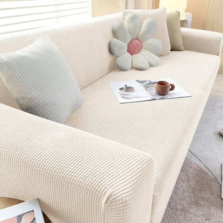 Regelbarer Sofaüberwurf mit Textur