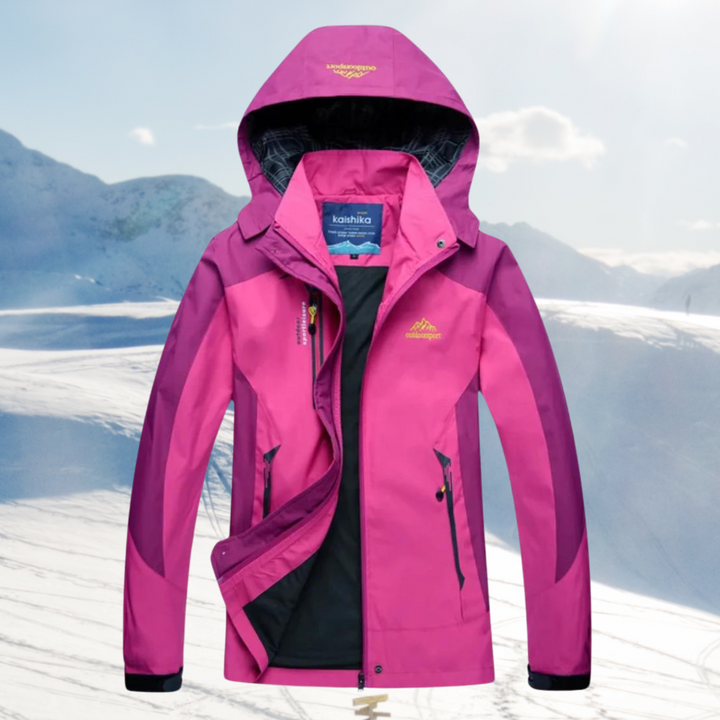 Wind- und wasserabweisende Outdoorjacke für Damen