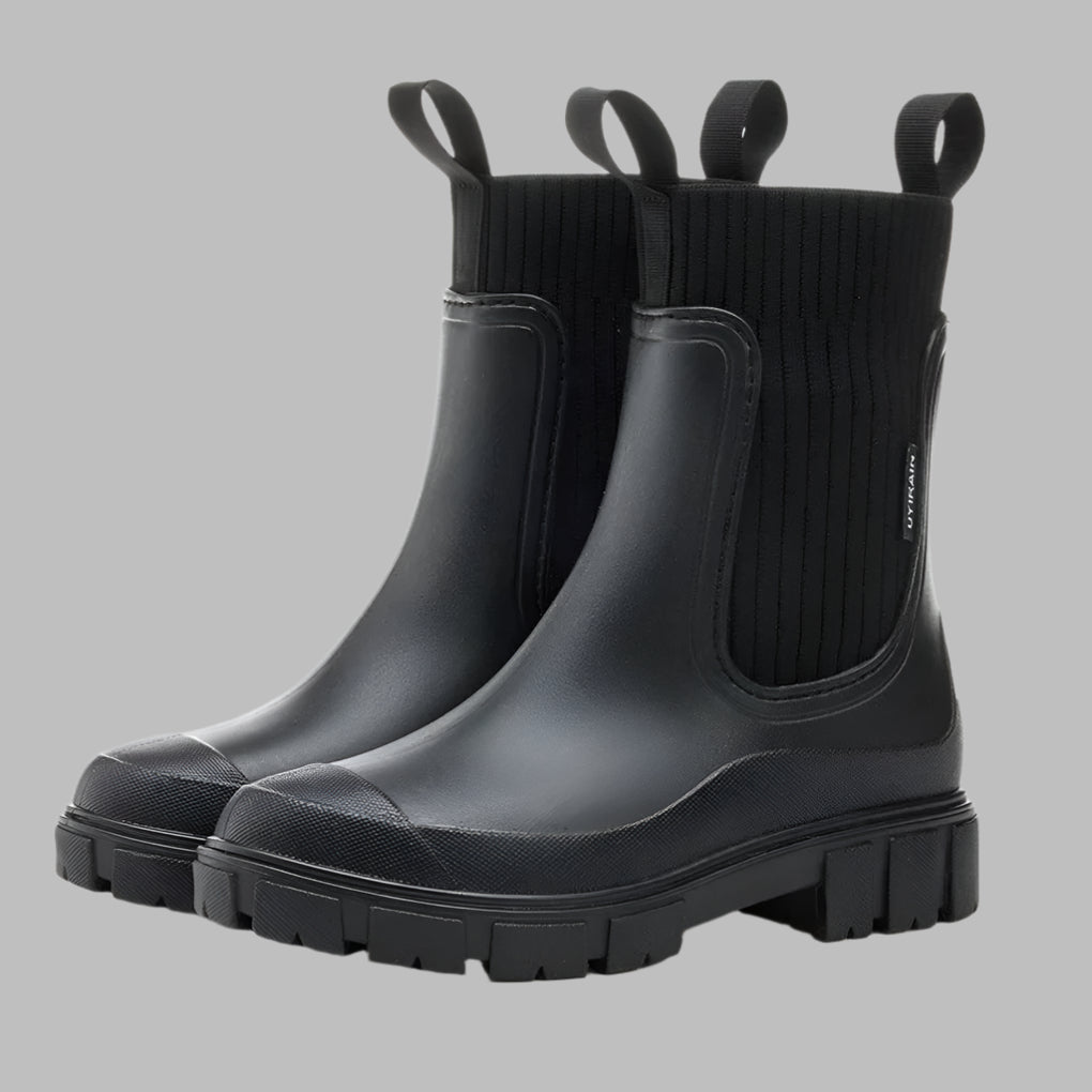 Wasserabweisende Chelsea-Stiefel für Damen