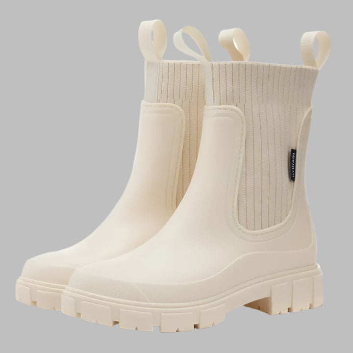 Wasserabweisende Chelsea-Stiefel für Damen