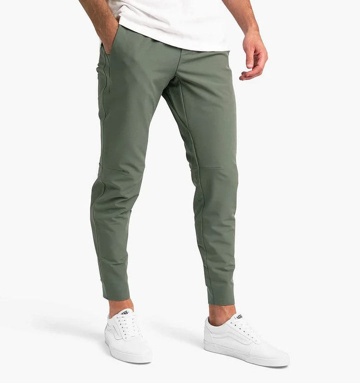 Herrenhose mit Tunnelzugbund und Taschen