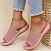 Damen Sommerschuhe mit offener Zehe und Slip-On Design