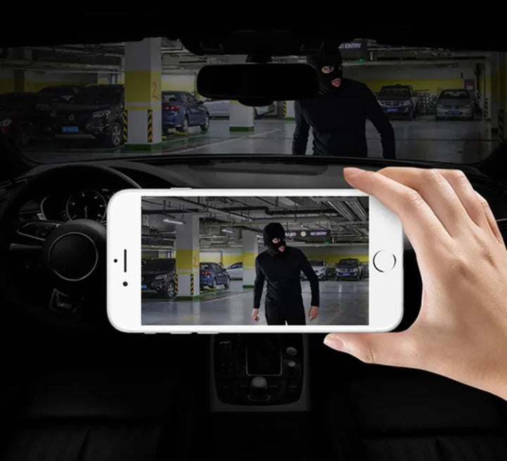 4K-WLAN-Dashcam mit GPS + Dual-Kamera