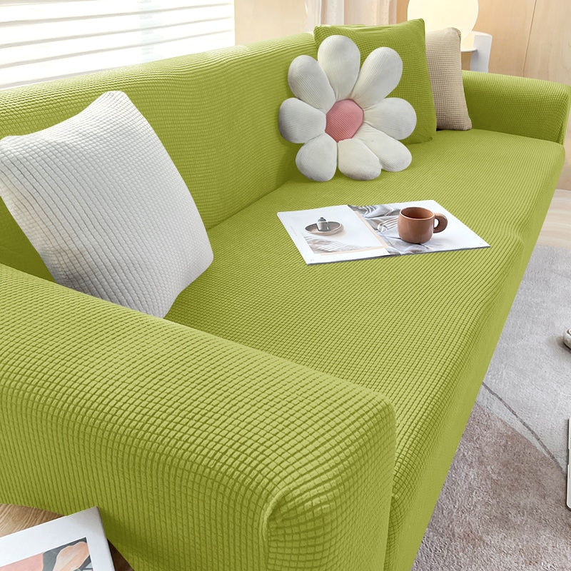 Regelbarer Sofaüberwurf mit Textur