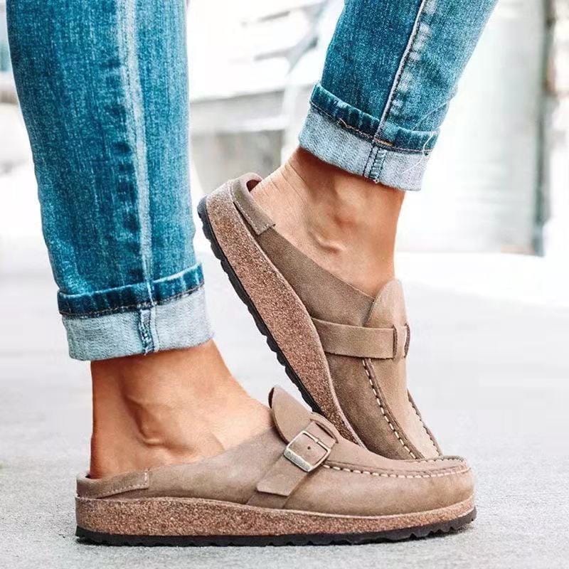 Damen Slip-on Sandalen für den Sommer