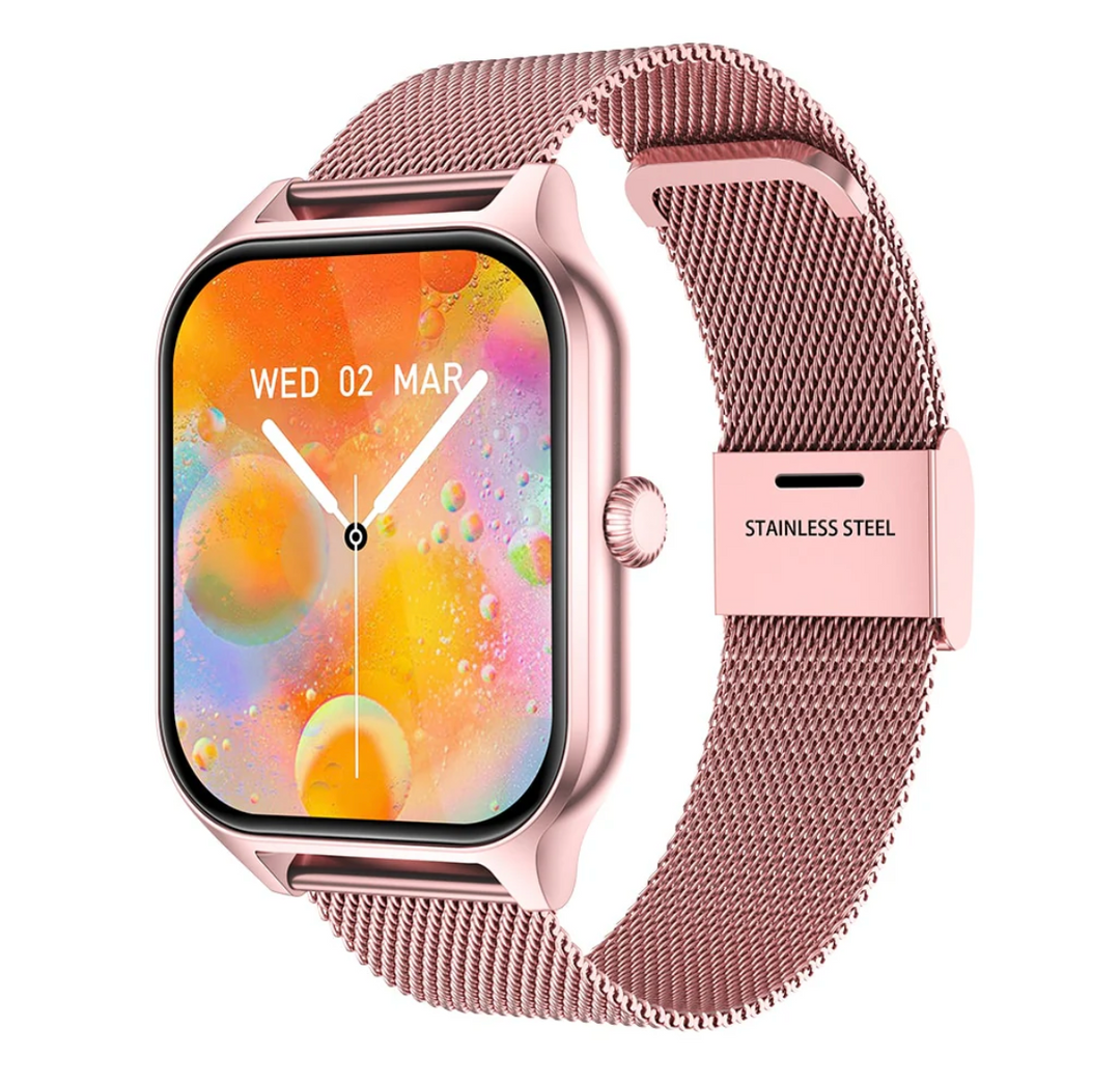 Elegante Smartwatch für Damen mit Gesundheits- und Aktivitätstracking