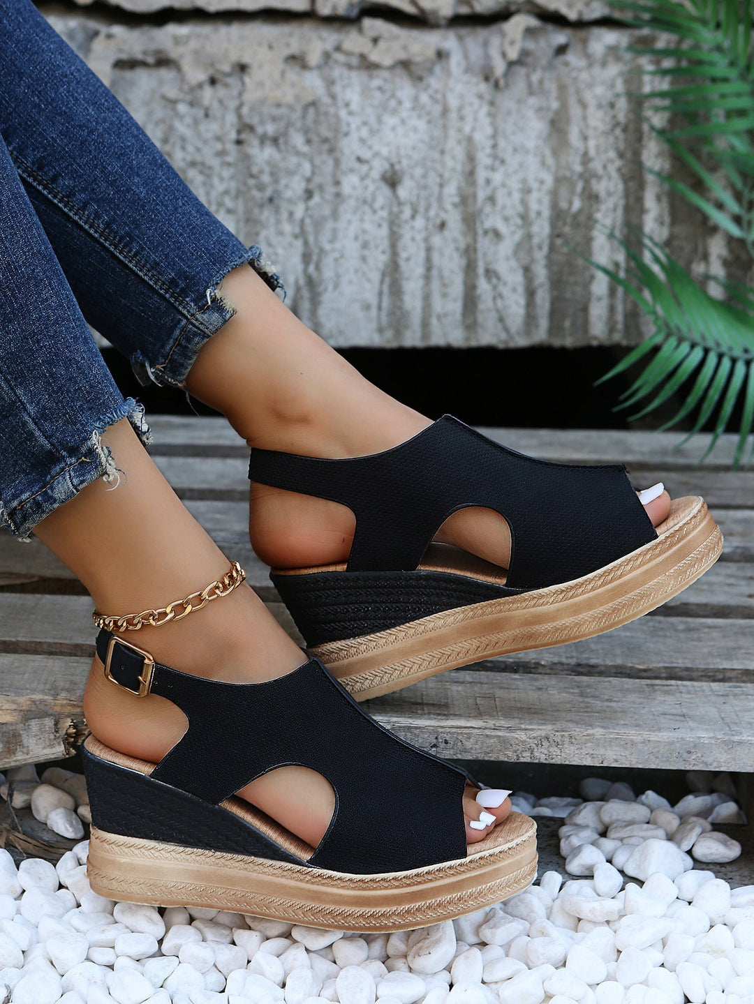 Keilsandalen Für Damen