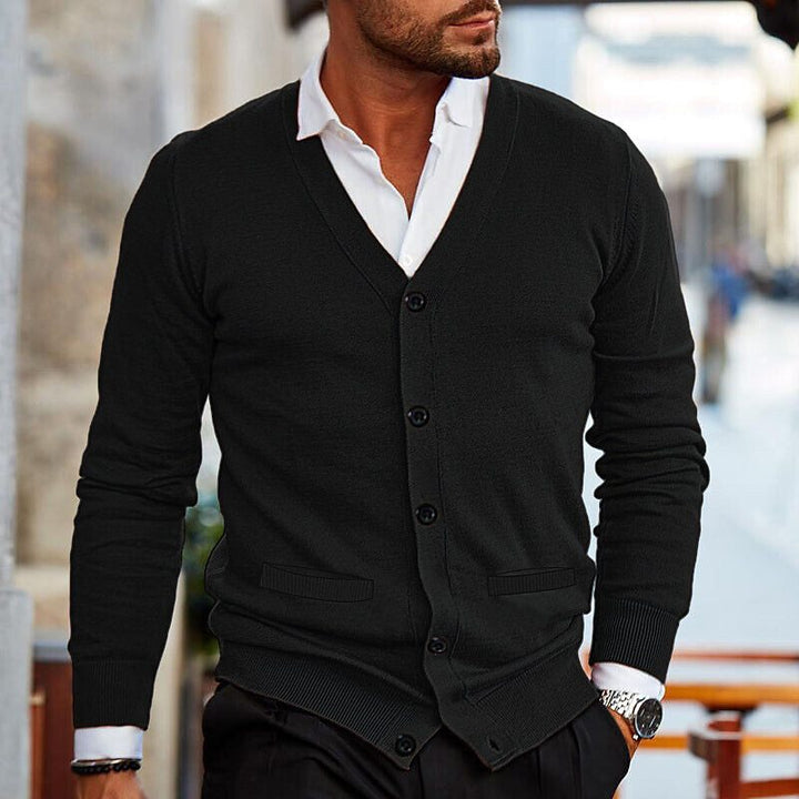 Herren Strickjacke  Klassischer Stil und hoher Tragekomfort