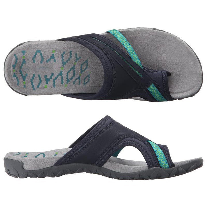 Damen-Sommersandalen mit Riemen