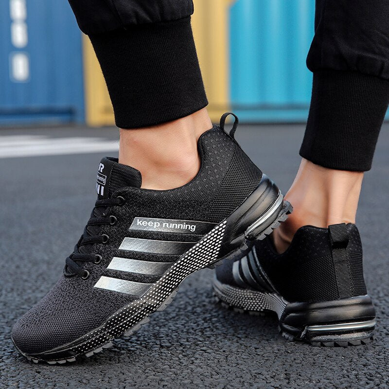 Herren Laufsneaker mit Schnürung