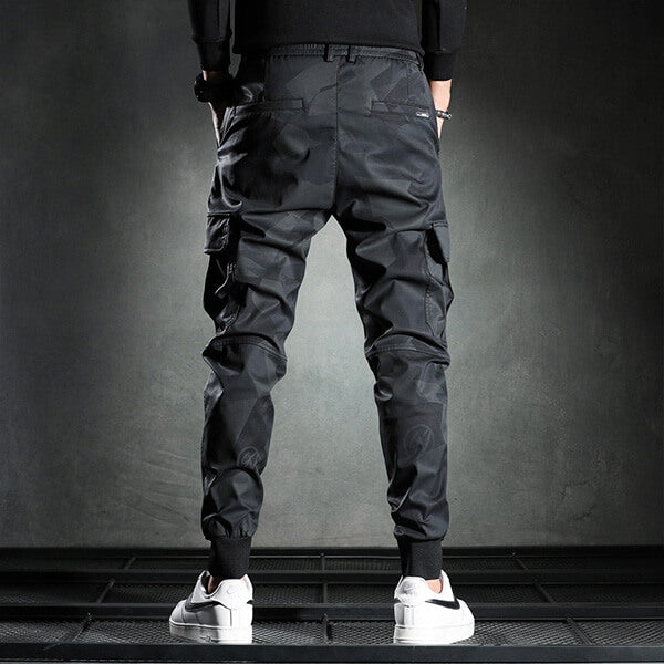 Herren Sommer Cargohose mit Kordelzug