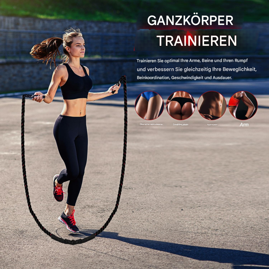 PowerJump verstellbares Springseil