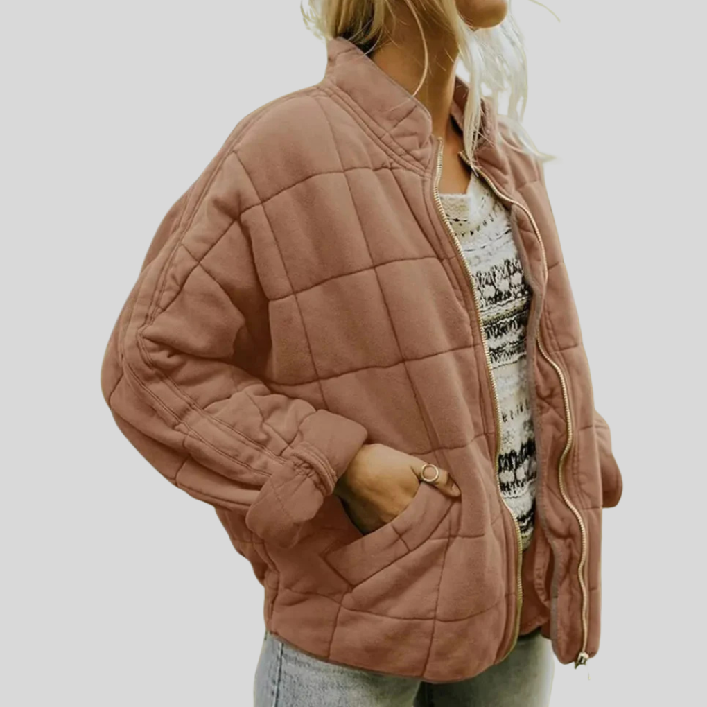 Oversized-Übergangsjacke für Damen