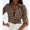 Women's Gradient Print Blouse