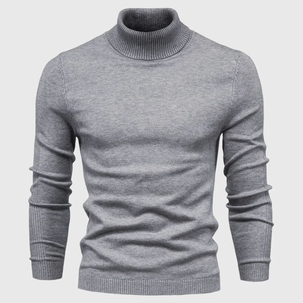 Waschbarer Rollkragenpullover für Herren