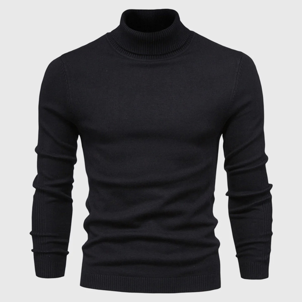 Waschbarer Rollkragenpullover für Herren