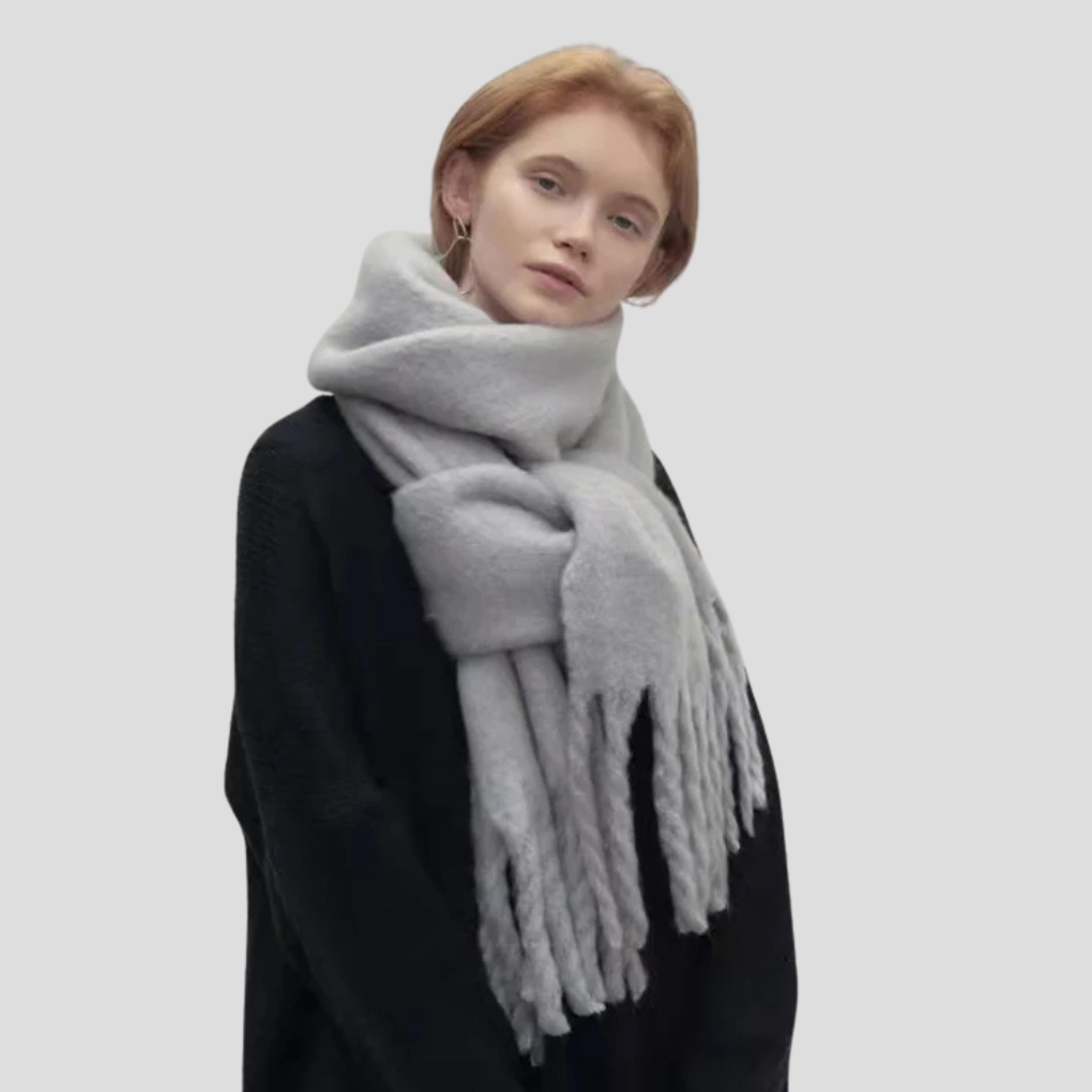 Damen-Tassel-Schal