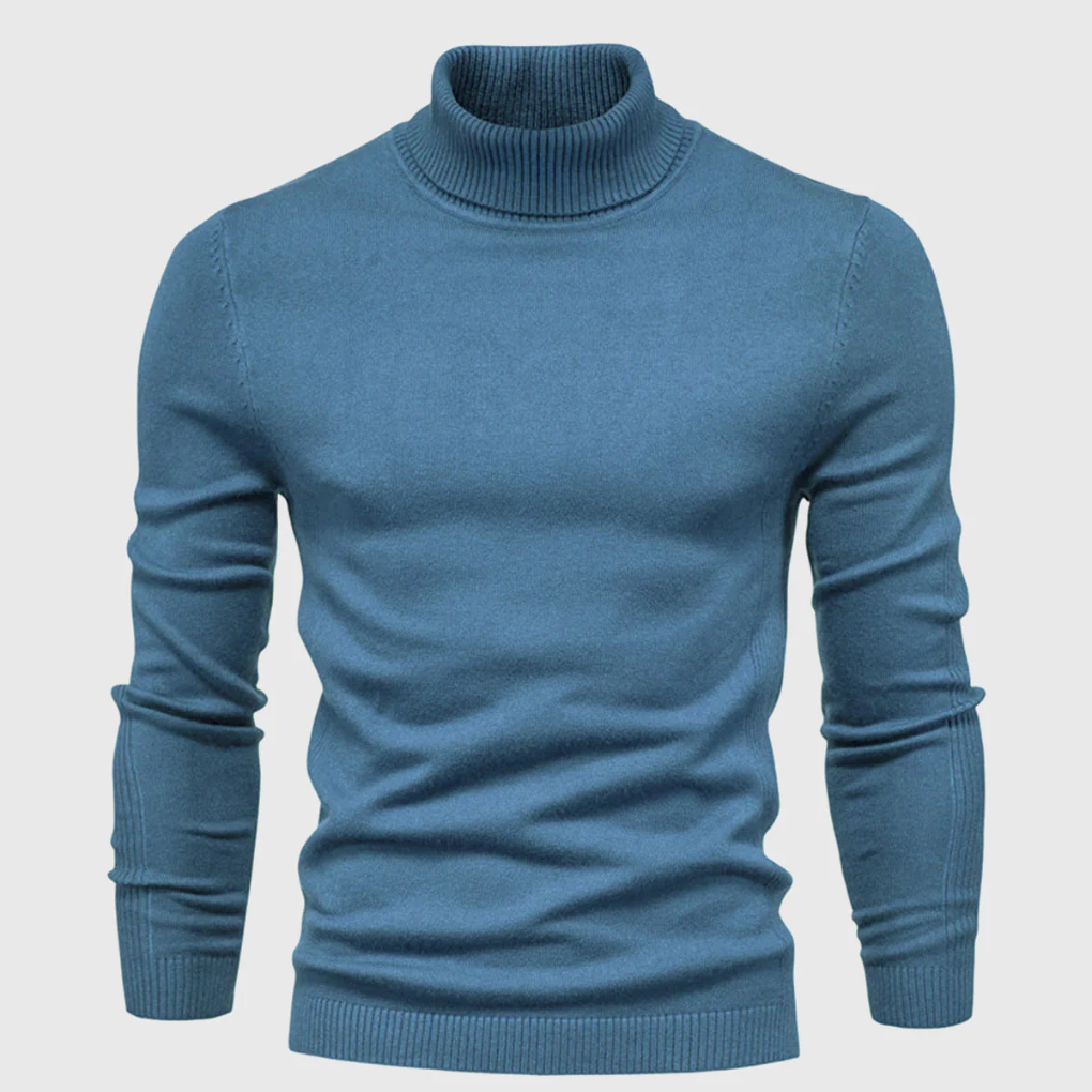 Waschbarer Rollkragenpullover für Herren