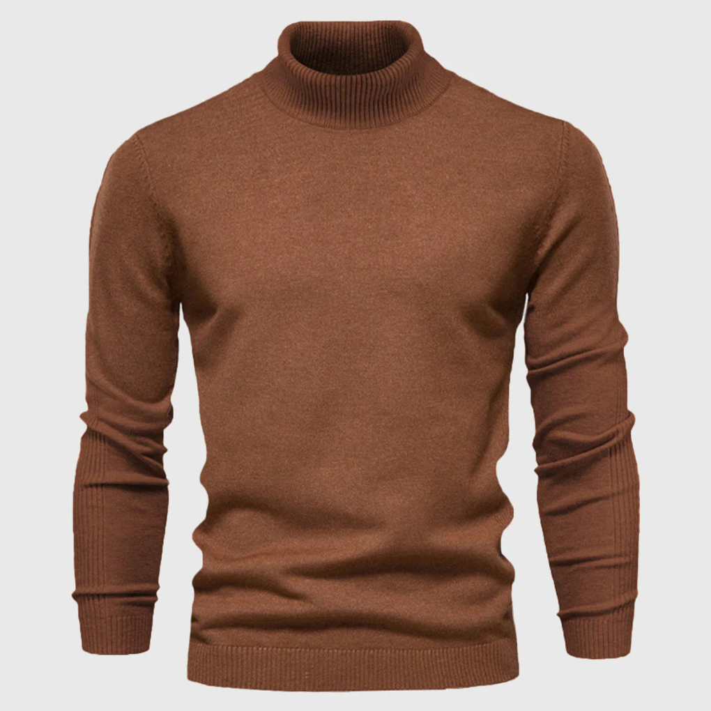 Waschbarer Rollkragenpullover für Herren