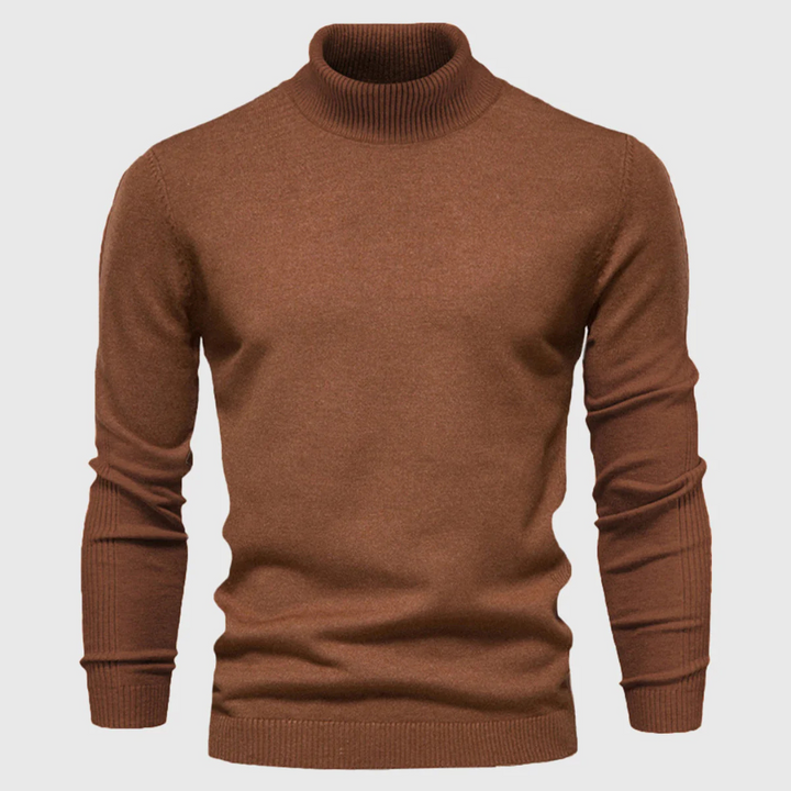 Waschbarer Rollkragenpullover für Herren