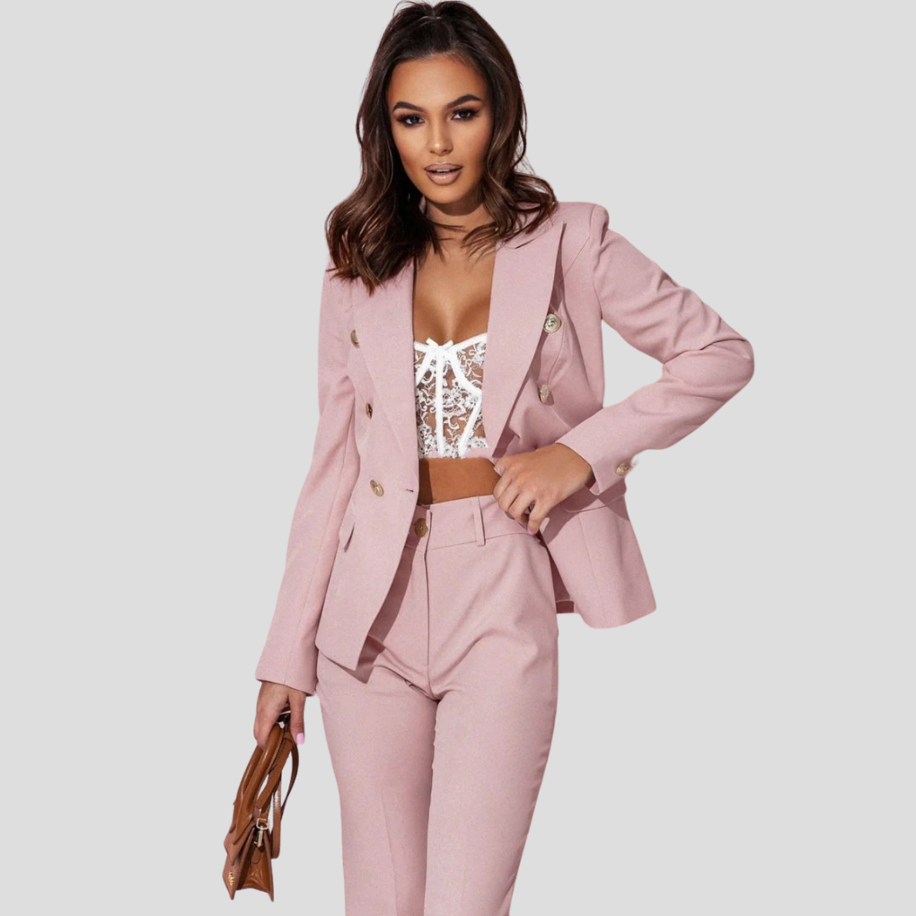 Damen Elisea Blazer Set – Moderner Sommeranzug