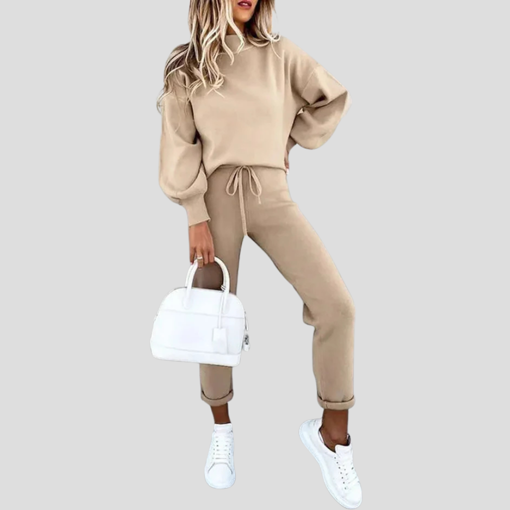 Damen-Trainingsanzug in lockerer Passform