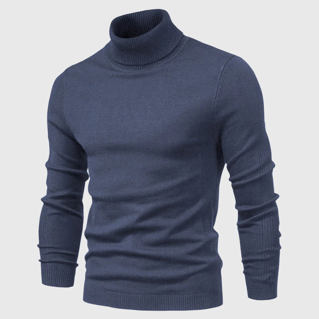 Waschbarer Rollkragenpullover für Herren
