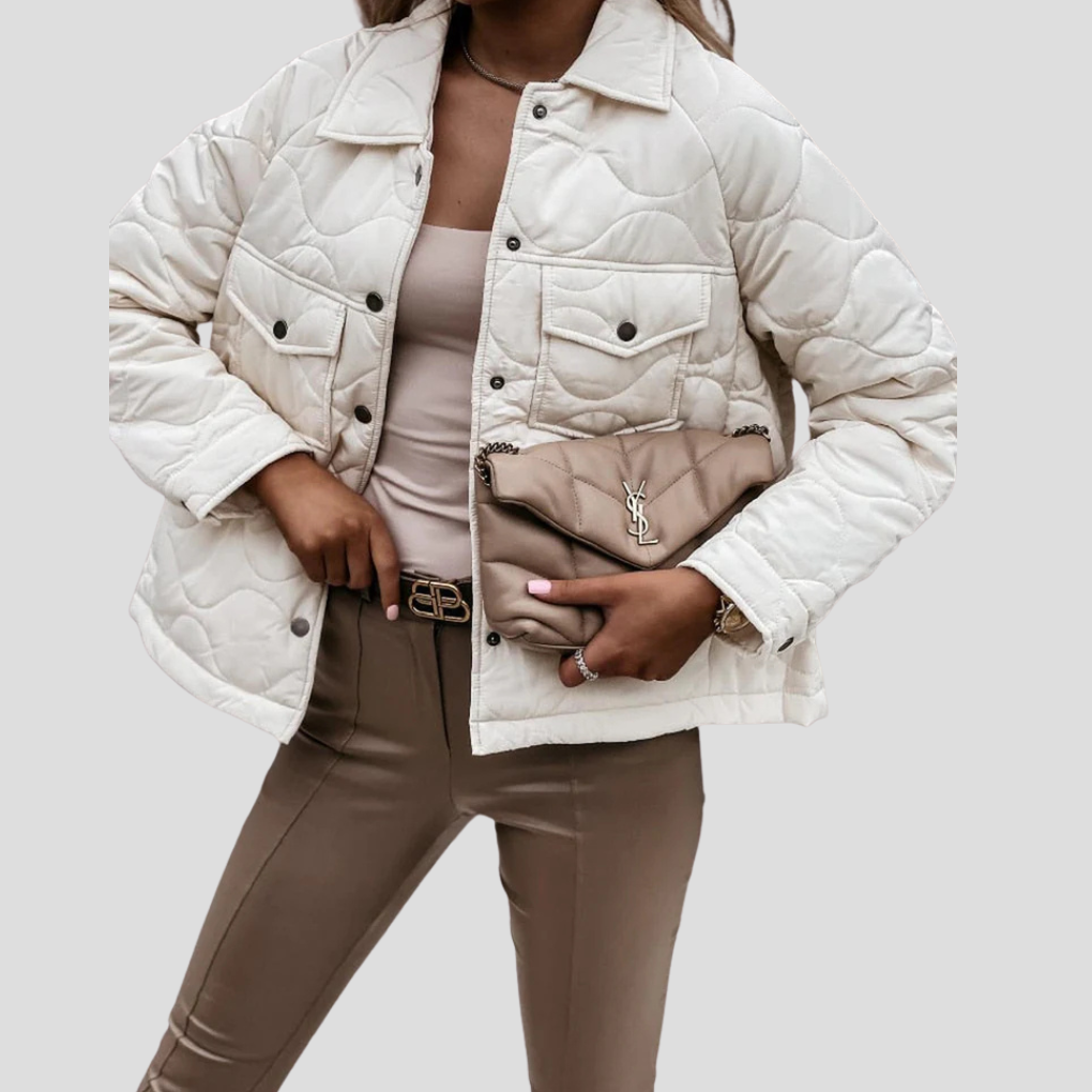 Moderne Jacke mit Taschen für Damen