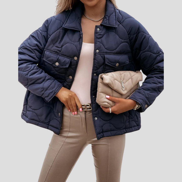 Moderne Jacke mit Taschen für Damen