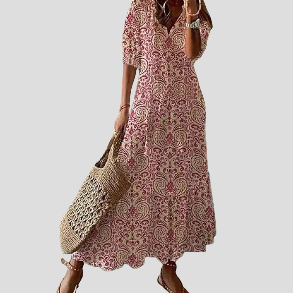 Bohemian Maxikleid für Damen