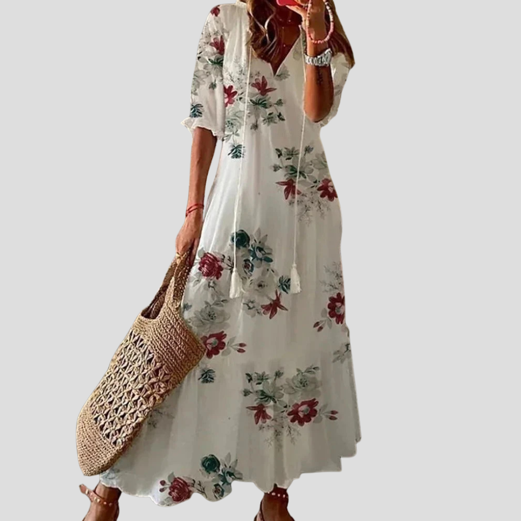 Bohemian Maxikleid für Damen
