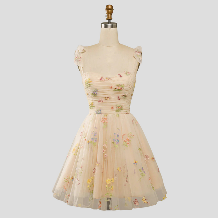 Damen-Tüll-Ballkleid