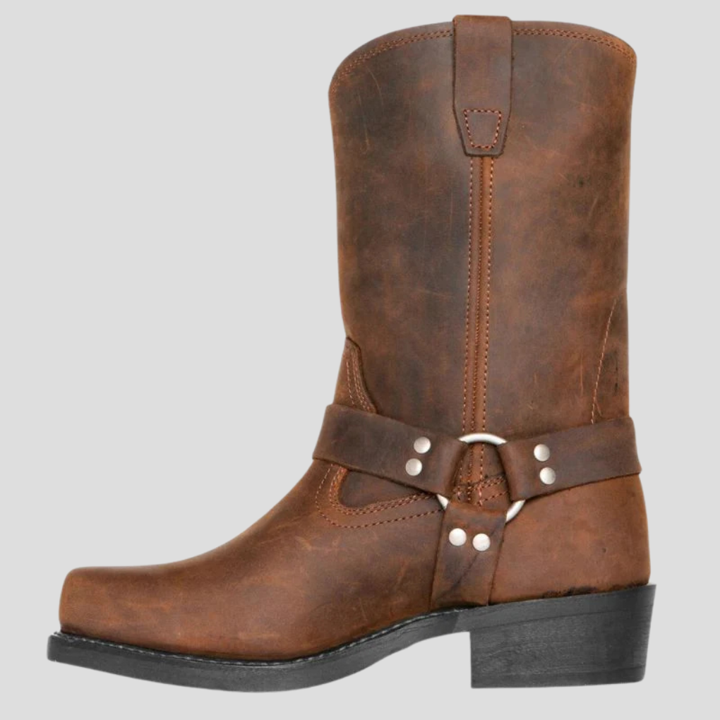 Herren-Cowboystiefel im Vintage-Stil