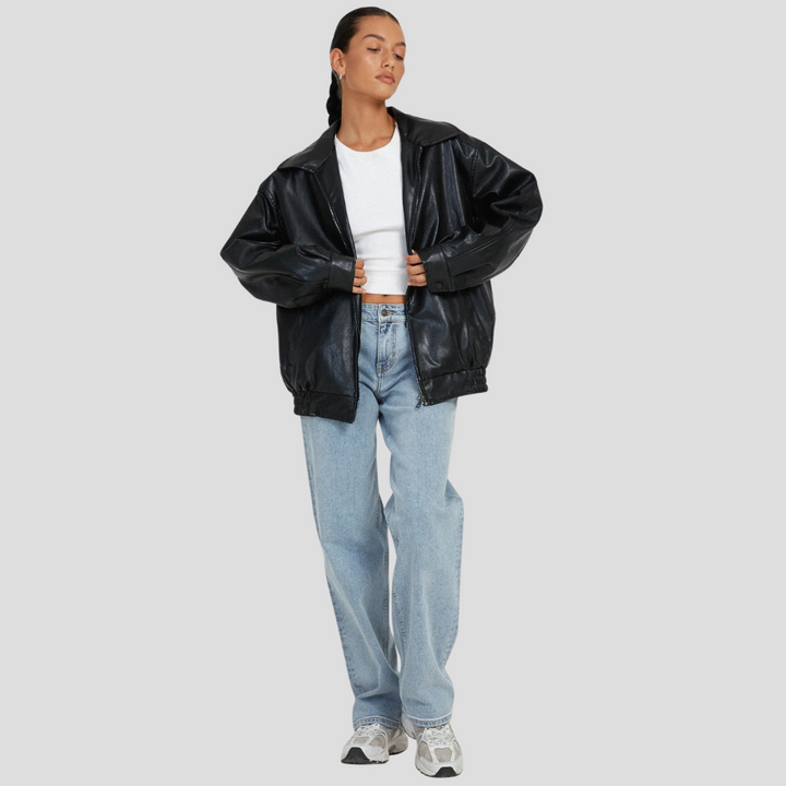 Damenjacke in lockerer Passform