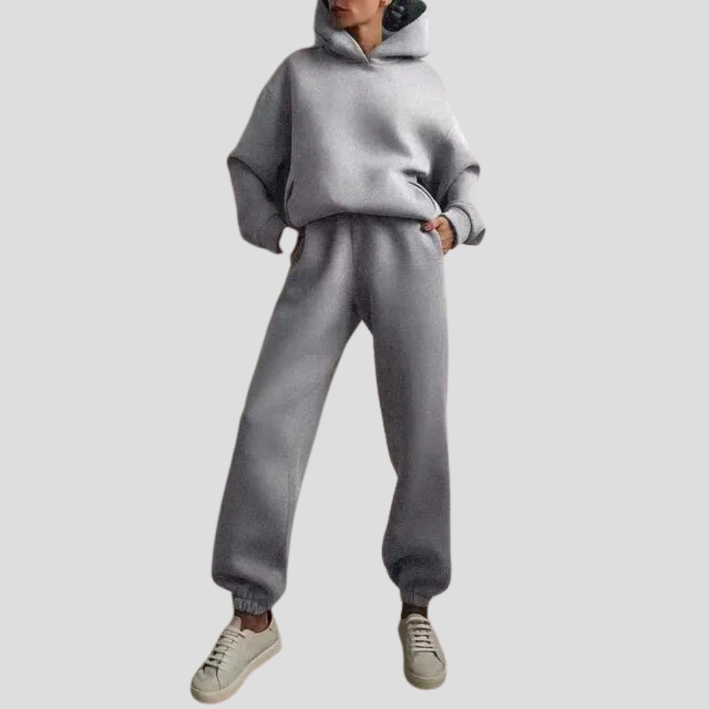 Hoodie- und Jogginghosen-Set für Damen