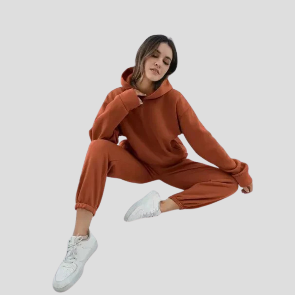Hoodie- und Jogginghosen-Set für Damen