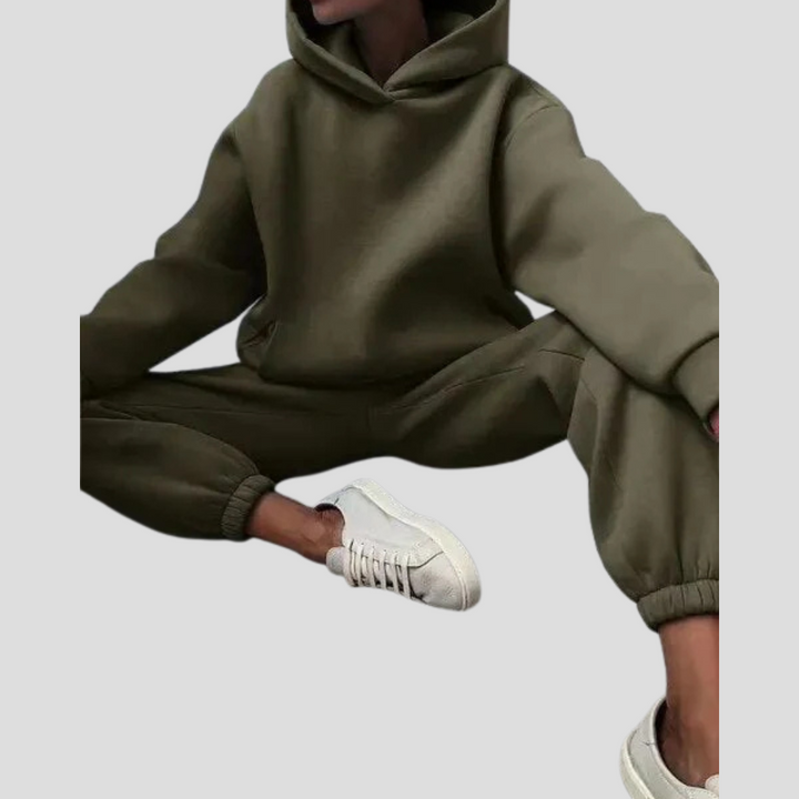 Hoodie- und Jogginghosen-Set für Damen