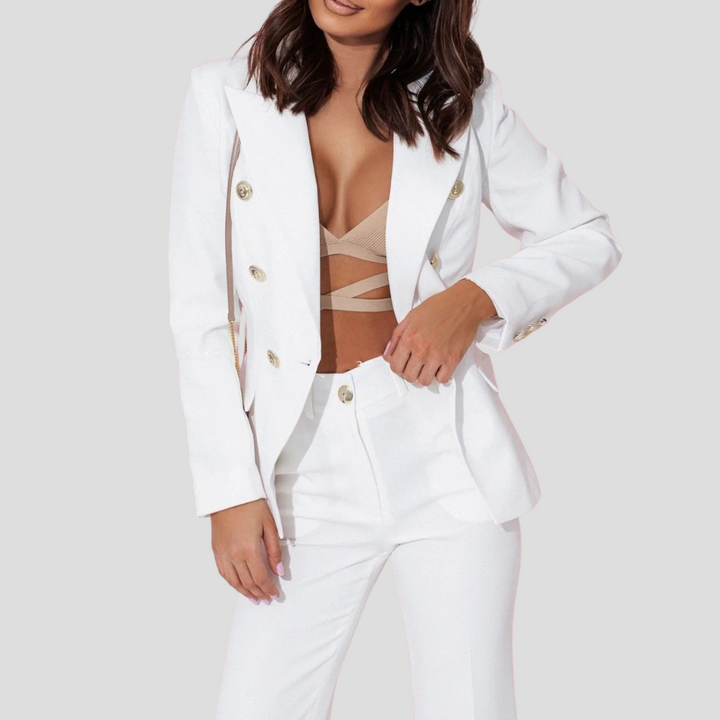 Damen Elisea Blazer Set – Moderner Sommeranzug
